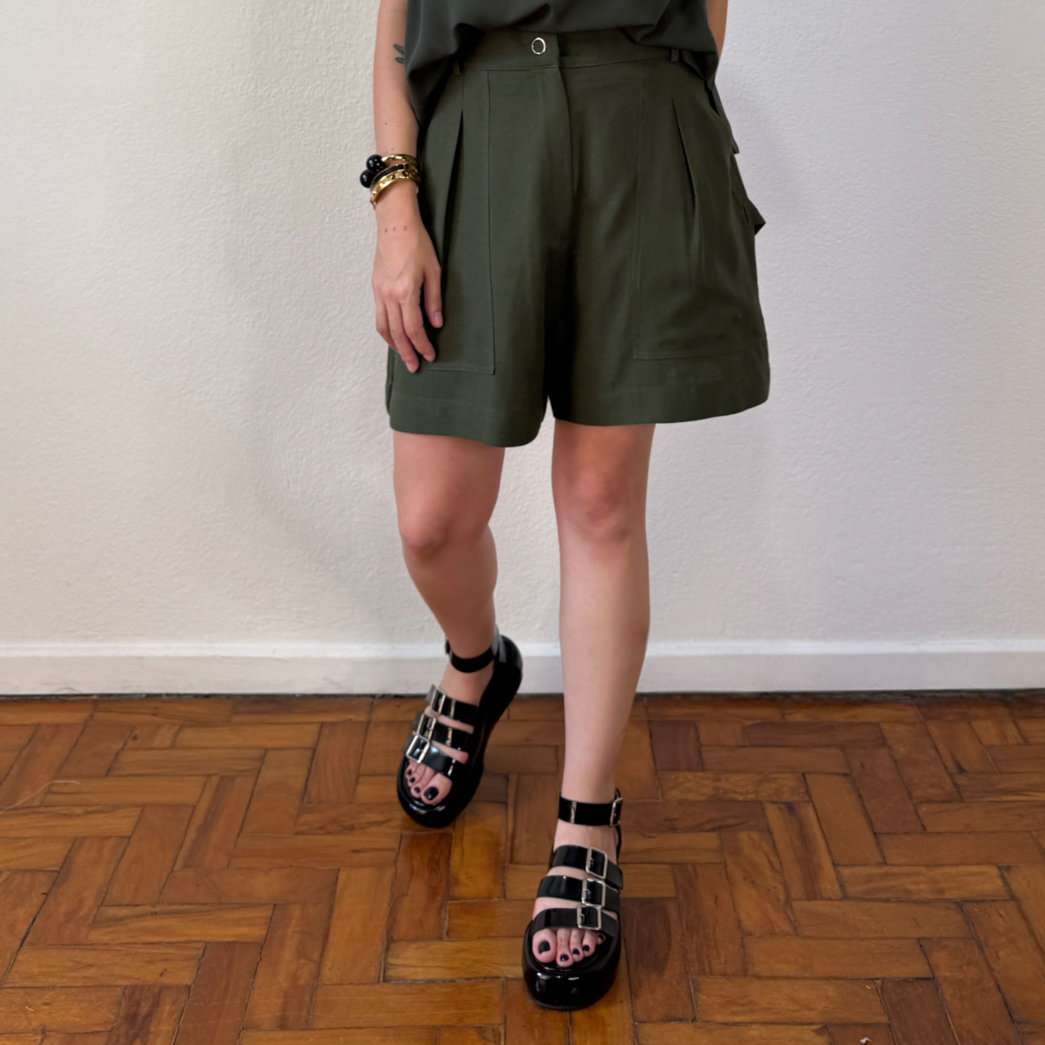 Short Lorena verde