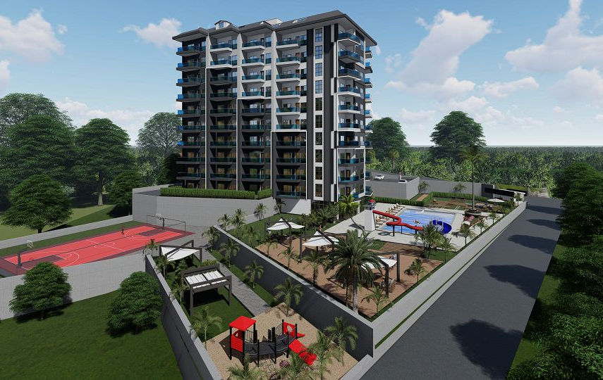 Pine Garden Avsallar Alanya- купить квартиру в Турции, Анталия, Аланья, от застройщика, выгодно.
