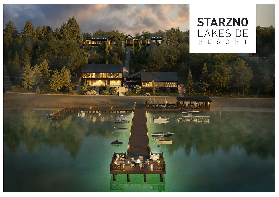 Ecolake Village - Starzno Lakeside resort