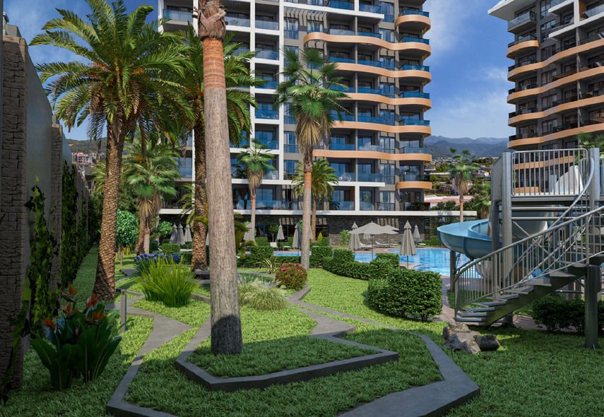 Nordic Nobby Garden Avsallar, Alanyaкупить квартиру в Турции, Анталия, Аланья, от застройщика, выгодно.