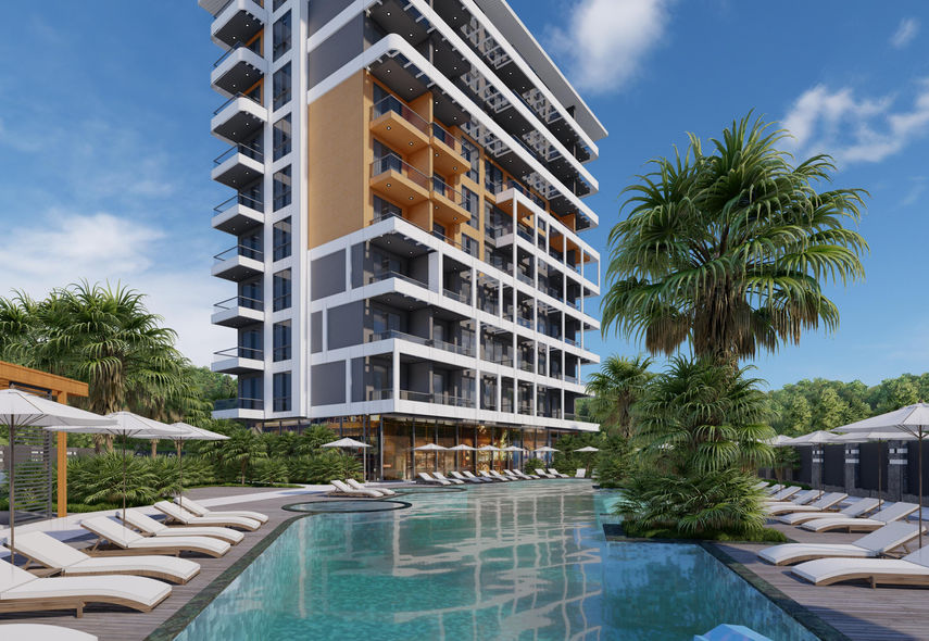 Nobby Comfort -купить квартиру в Турции, Анталия, Аланья, от застройщика, выгодно.