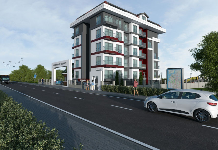 Panorama Loft Mahmutlar Alanya-купить квартиру в Турции, Анталия, Аланья, от застройщика, выгодно.
