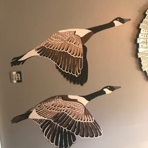 Flying Geese - Interior Mural