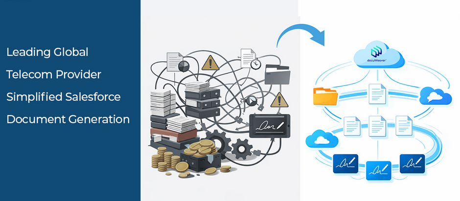 How a Leading Global Telecom Provider Simplified Salesforce Document Generation 