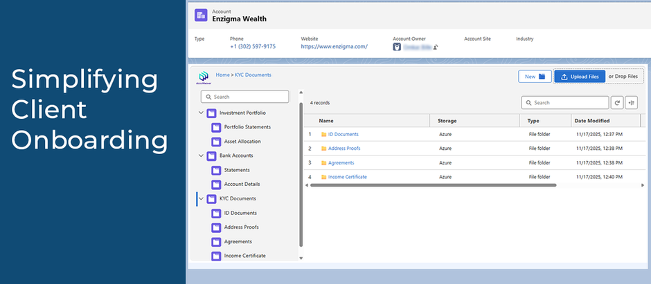 Simplifying Client Onboarding for Wealth Management Firms