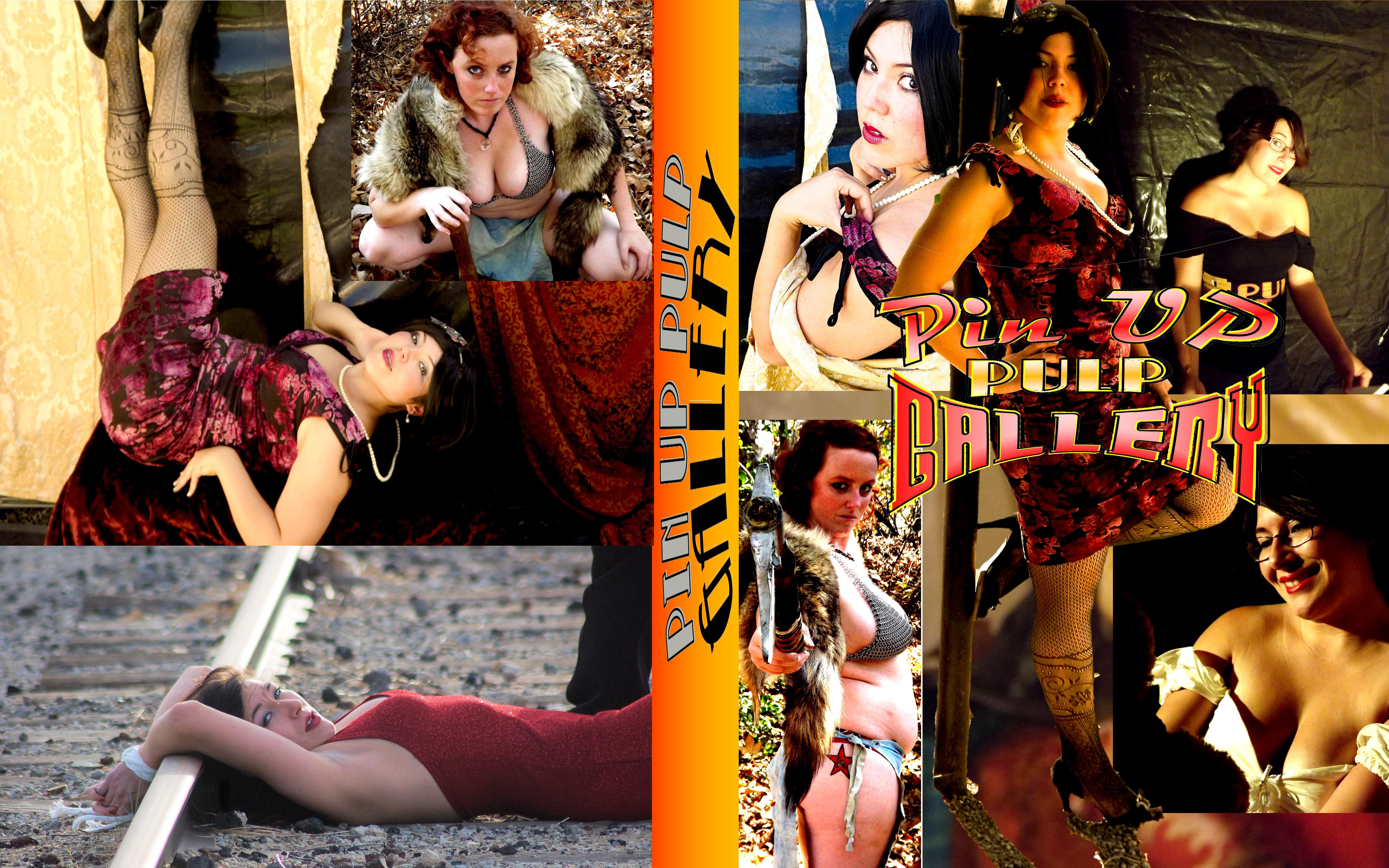 Pin Up Pulp Gallery (Women of 8 Bit Pulp) (Volume 2)