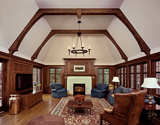 hamlingoldreyerarch | Manor House Interiors New Family Room