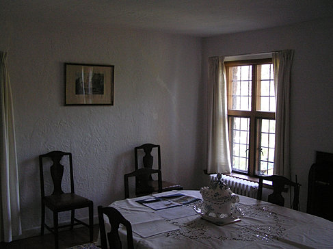 hamlingoldreyerarch | B&A of Manor House Interiors #3a - Dining Before