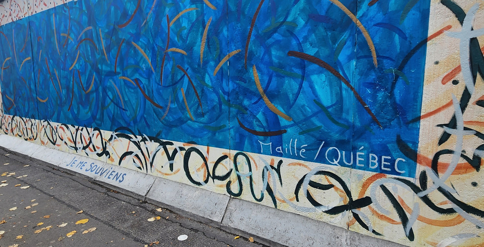 A painting on the berlin wall at the east side galleryA painting on the berlin wall at the east side gallery