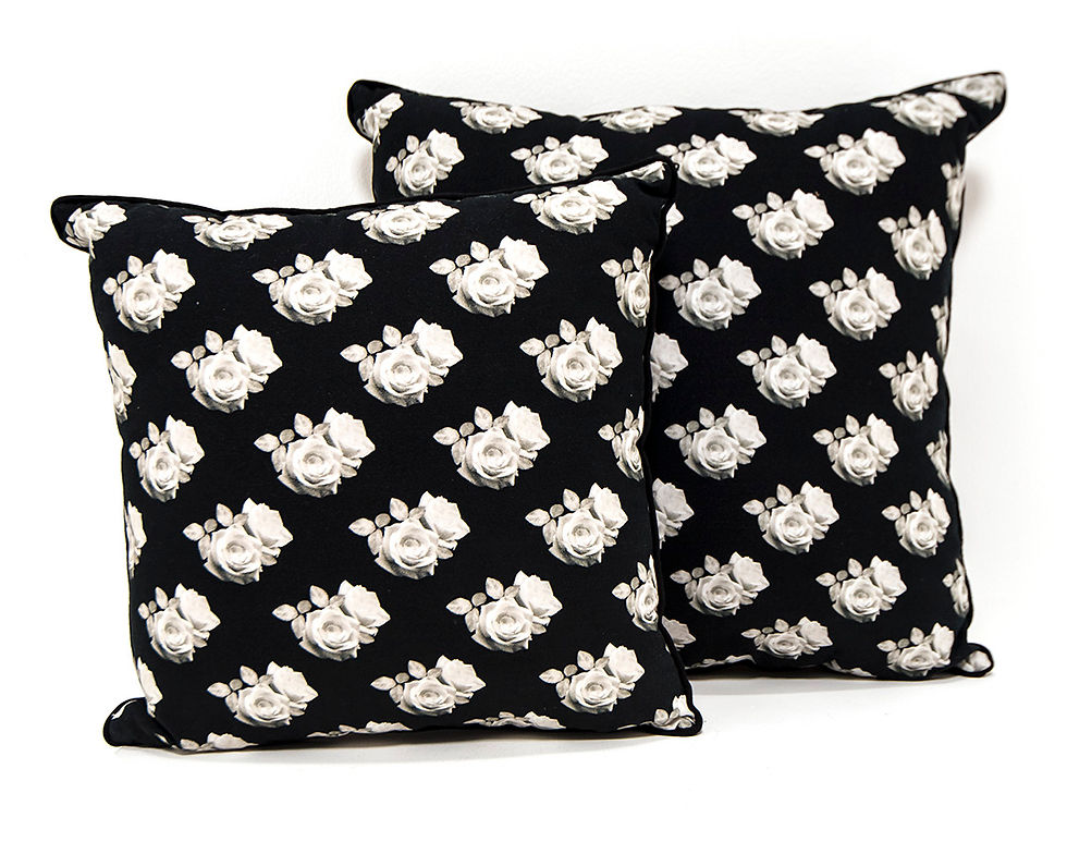 Thumbnail: BUNGA L - Cushion cover - 50x50cm - 100% cotton