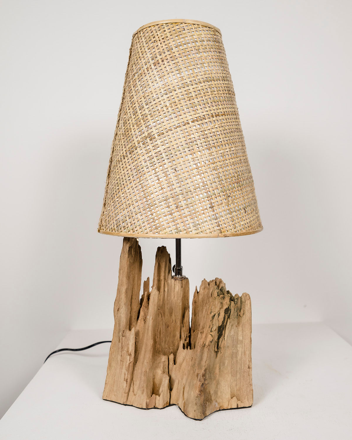 WAHYU 1 - Antique lamp - Teak wood