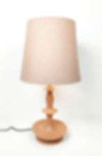 Miniature : MANCUR - Table lamp - Teak wood