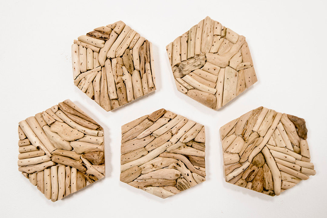EXA - Wall decoration - Drift wood.