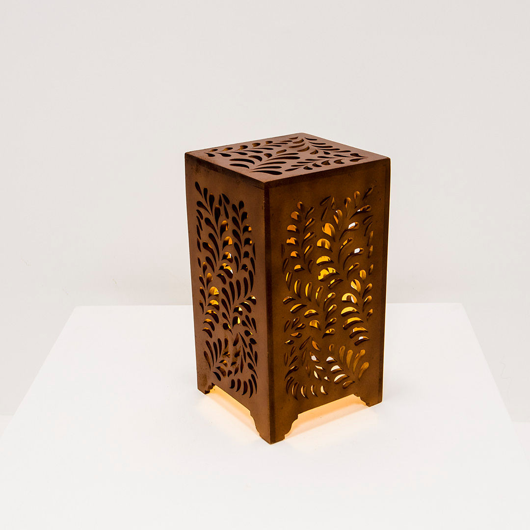 KUBUS N2 - Table lamp - MDF wood