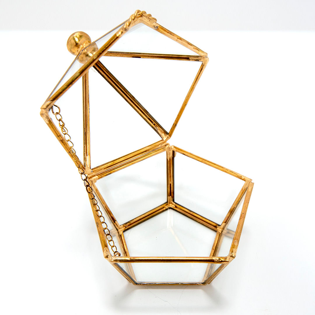 KEBUN 2 - Box - Glass and brass