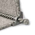 Eastern Promise Cairo (spiral) - Pewter Stair Rod