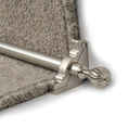 Eastern Promise Cairo (plain) - Satin Nickel Stair Rod