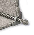 Eastern Promise Dune (spiral) - Pewter Stair Rod