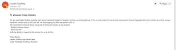 Locations Emails
