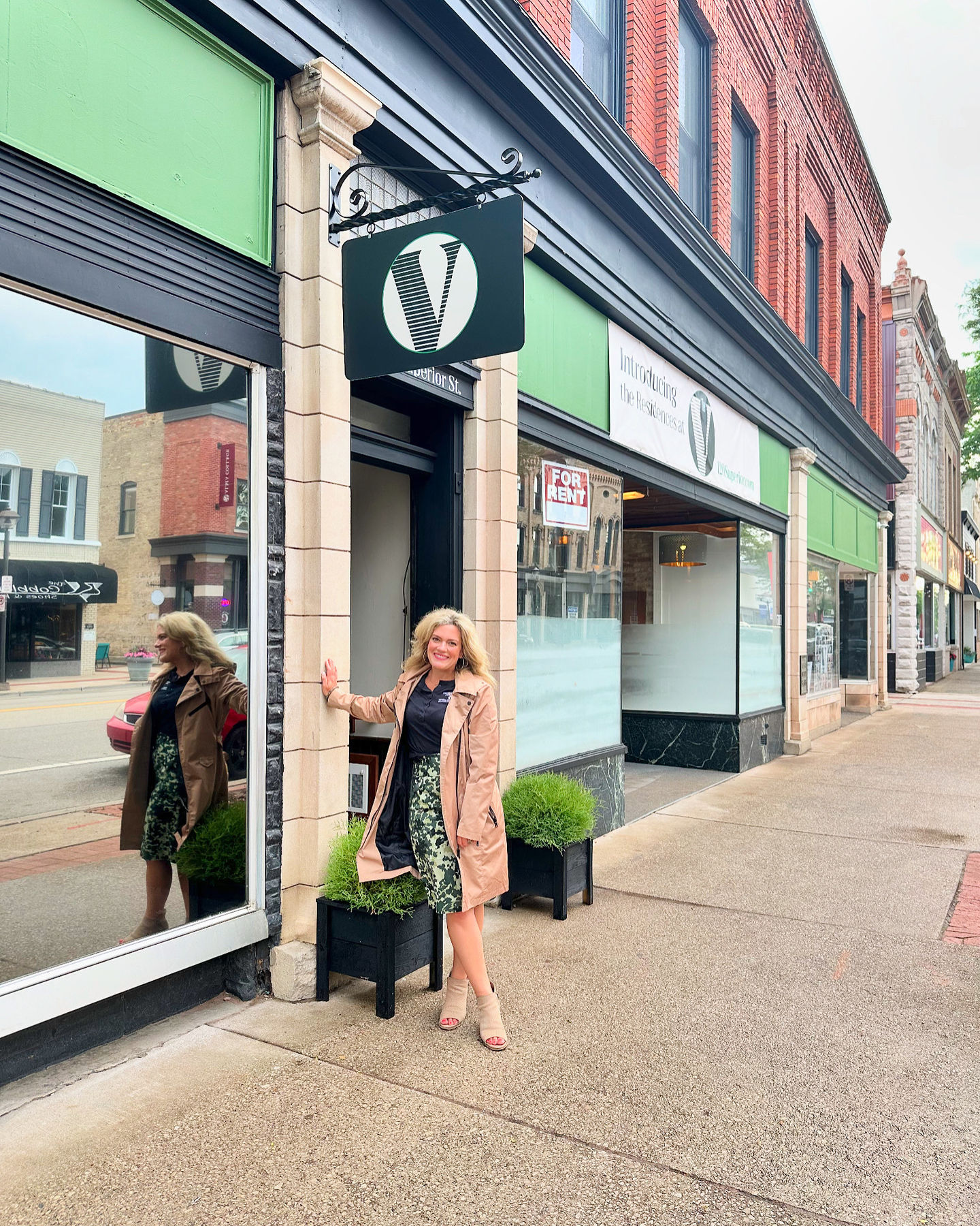 The Vermeulen Building located at 116-120 E Superior Street in Downtown Alma was constructed in 1890 as the Alma State Bank rehabilitated in 2024. Preservation Forward served as the historic preservation specialist on this historic redevelopment in Alma.