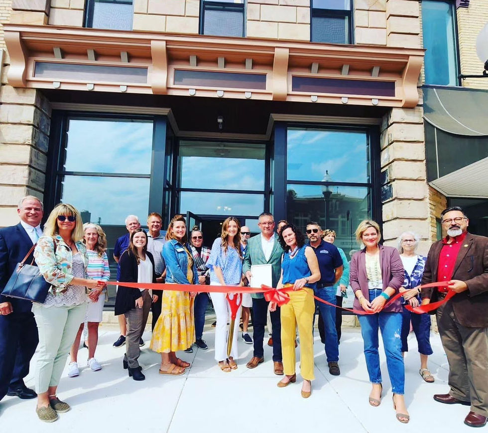 Ribbon Cutting Ceremony w/ Project Stakeholders