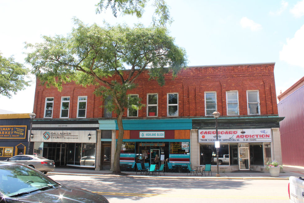 The Vermeulen Building in 2021 before the historic rehabilitation.