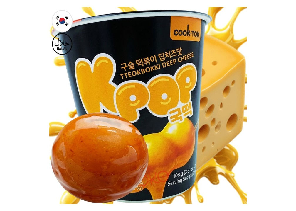Kpop Tteokbokki Deep Cheese (Wheat Rice Cake) 24/108G