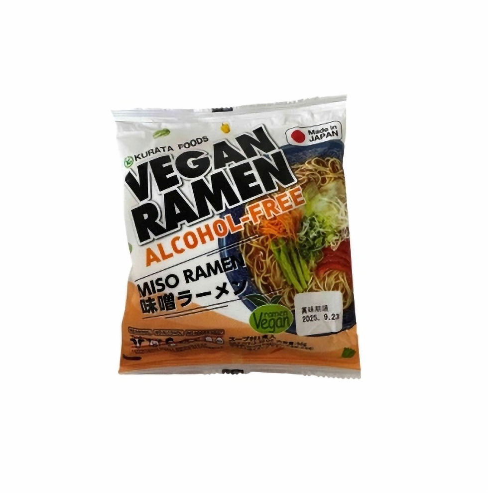 Kurata Shokuhin Vegan Non Fried Noodle Miso Flavor 96g