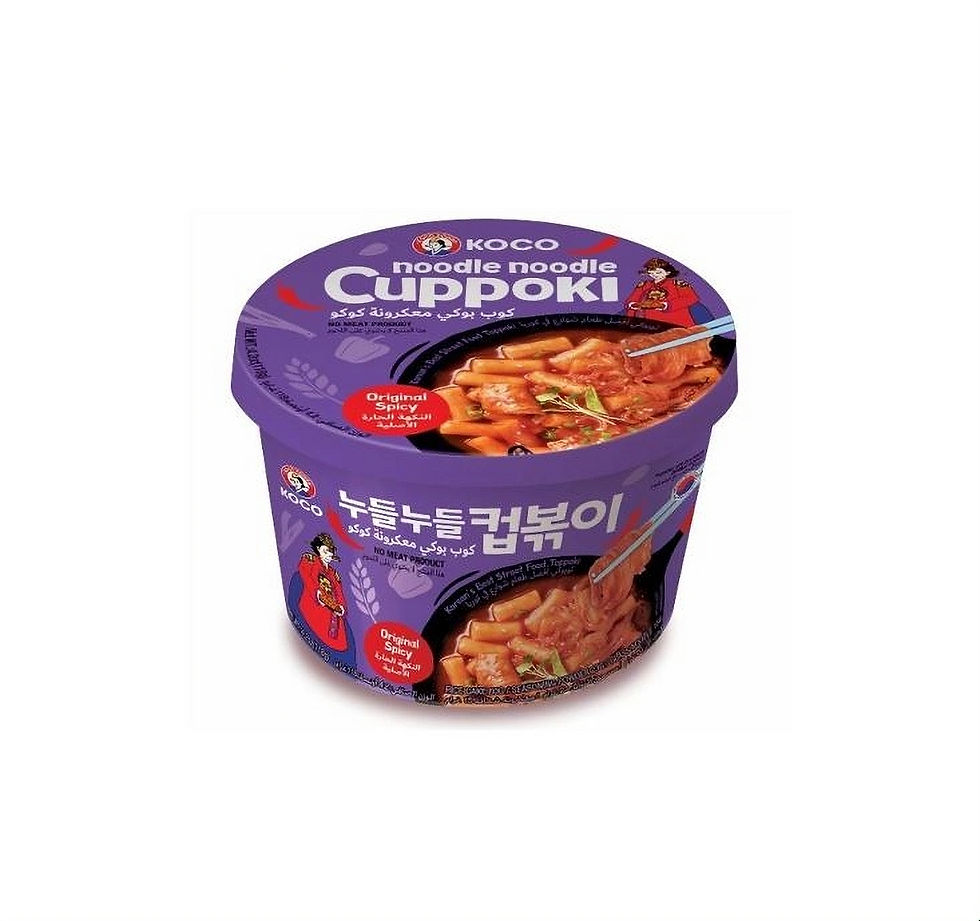 Koco Noodle Cuppoki Original Spicy Flavor 118g