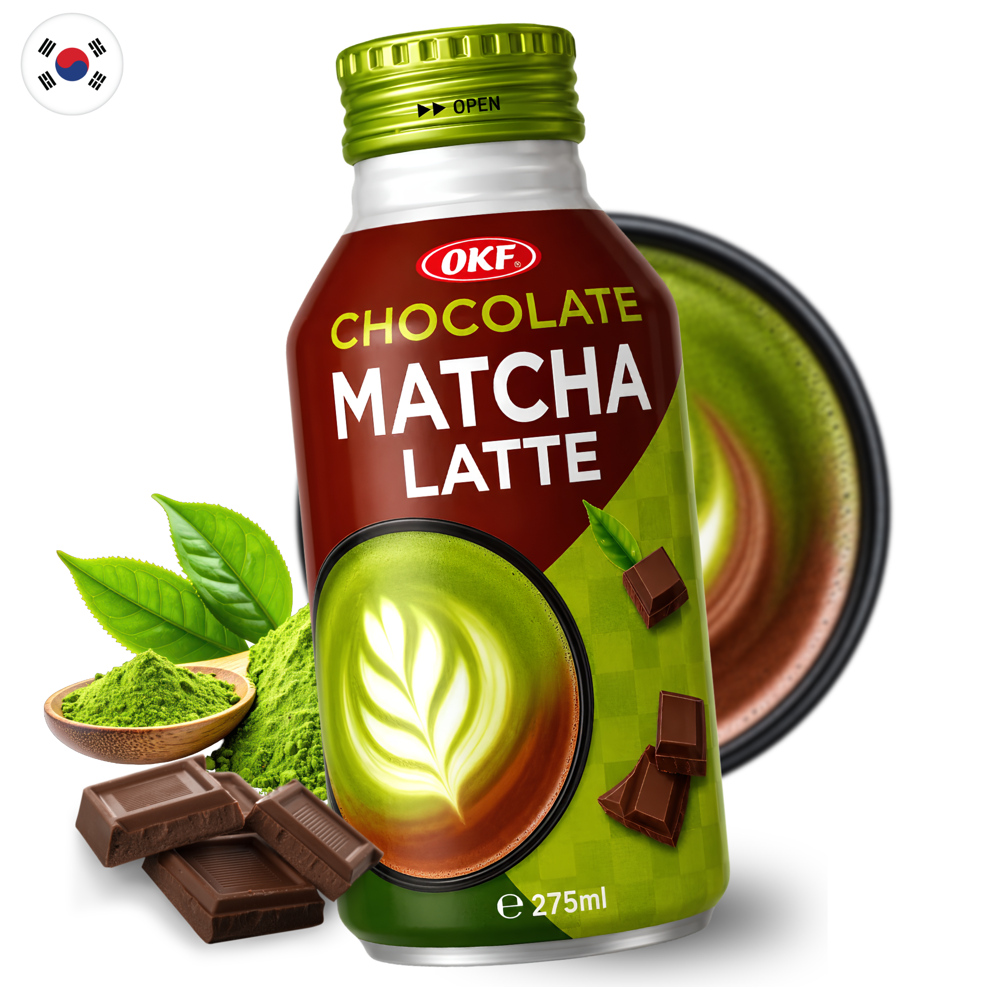 OKF Chocolate Matcha Latte 275ml