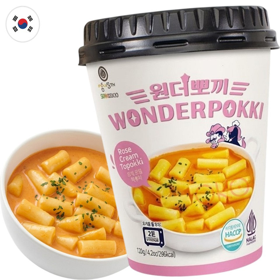 Wonderpokki Rose cream  Topokki 120g
