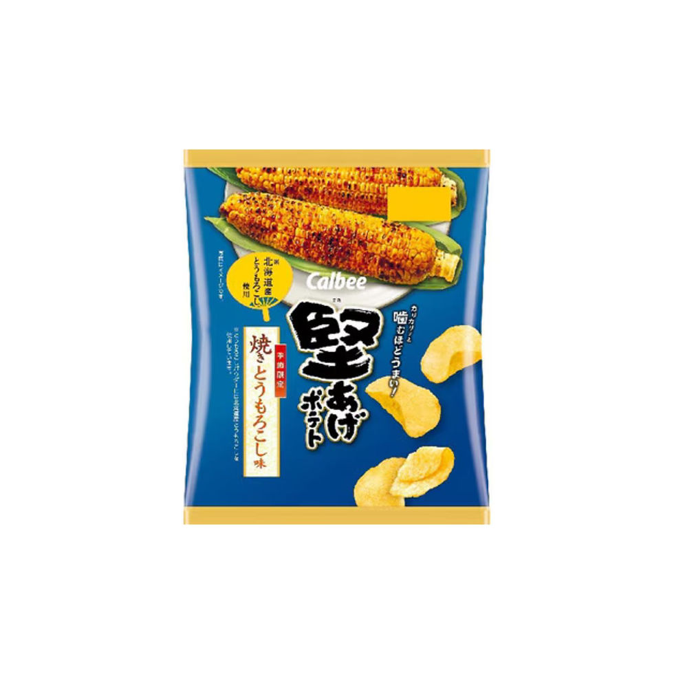 CALBEE Extra Crunchy Potato Chips Grilled Corn 60g