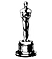 Oscar award trophy