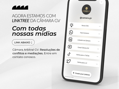 ACESSEM O LINK TREE DA CÂMARA GV
