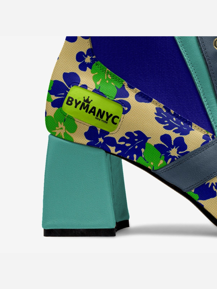 Thumbnail: BYMANYC ® NYC Times Square Pulse: Vegan Women's Booties of Intense Luxury