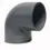 Miniaturbild: PVC-U kut od Ø20-225mm 90° s 2-strukim lijepljenjem