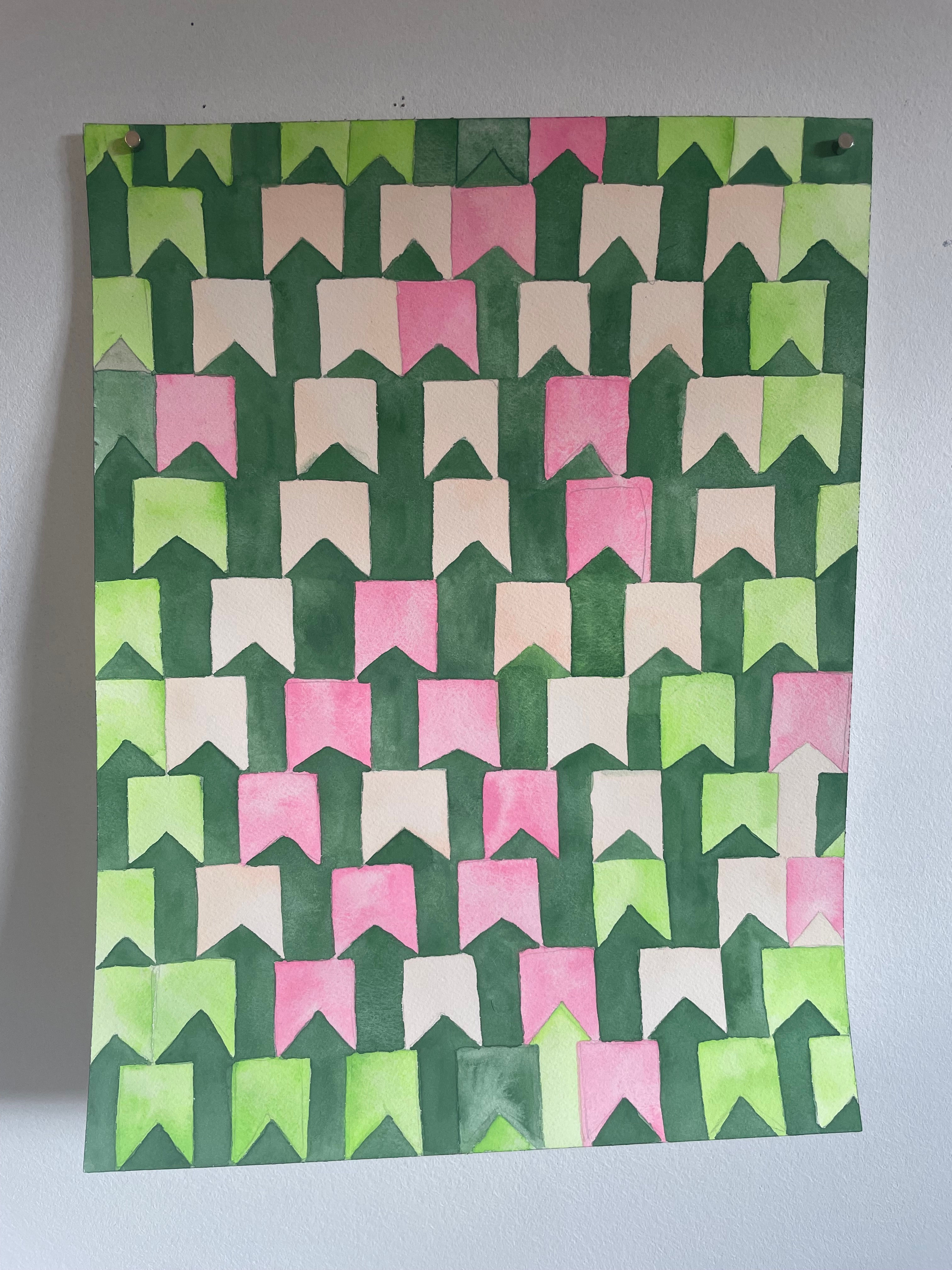 Flags, after Alredo Volpi