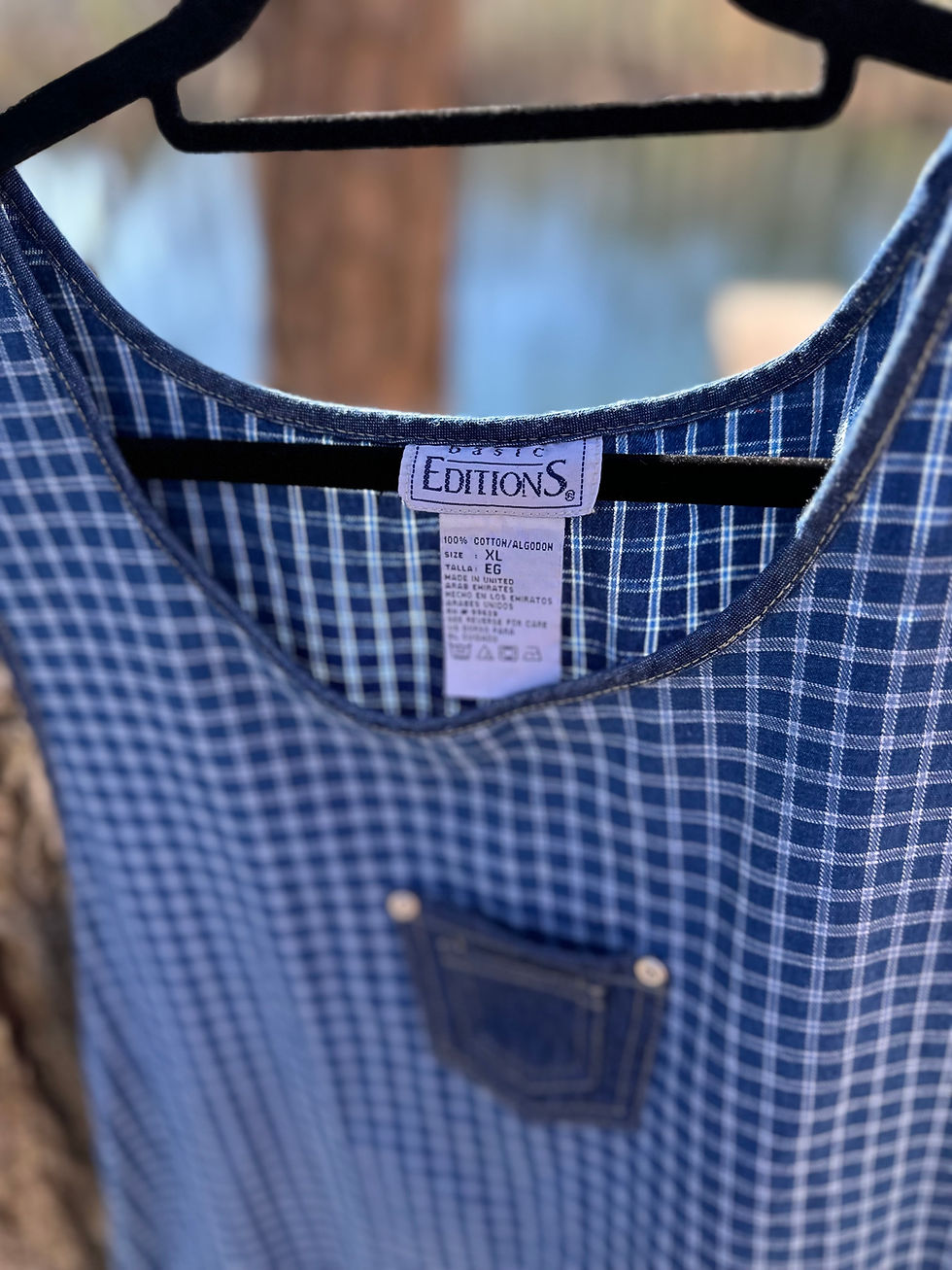 Thumbnail: Upcycled Gingham Dress