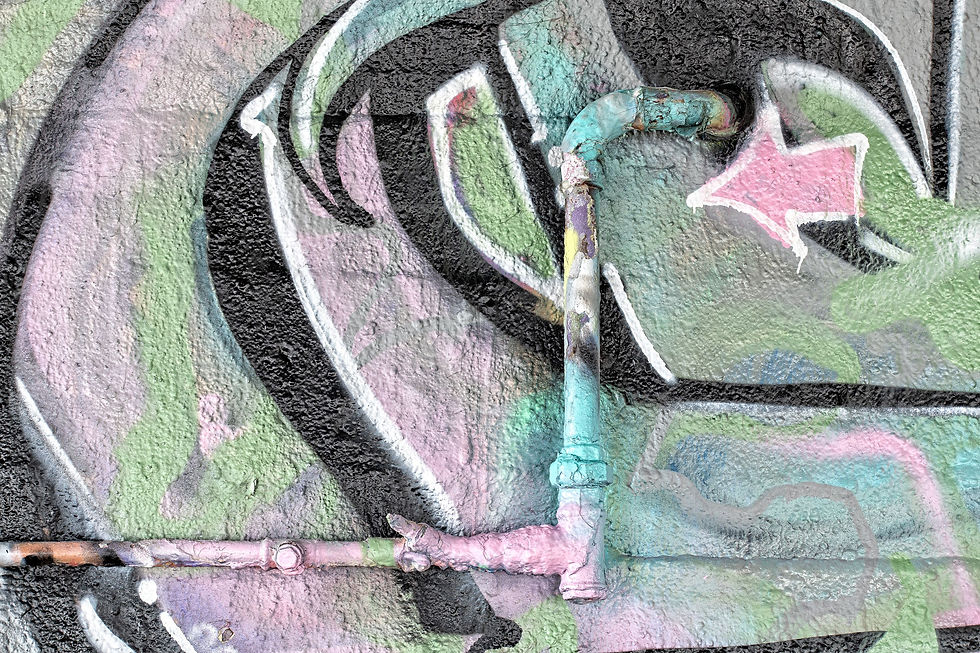 Graffitiausschnitt