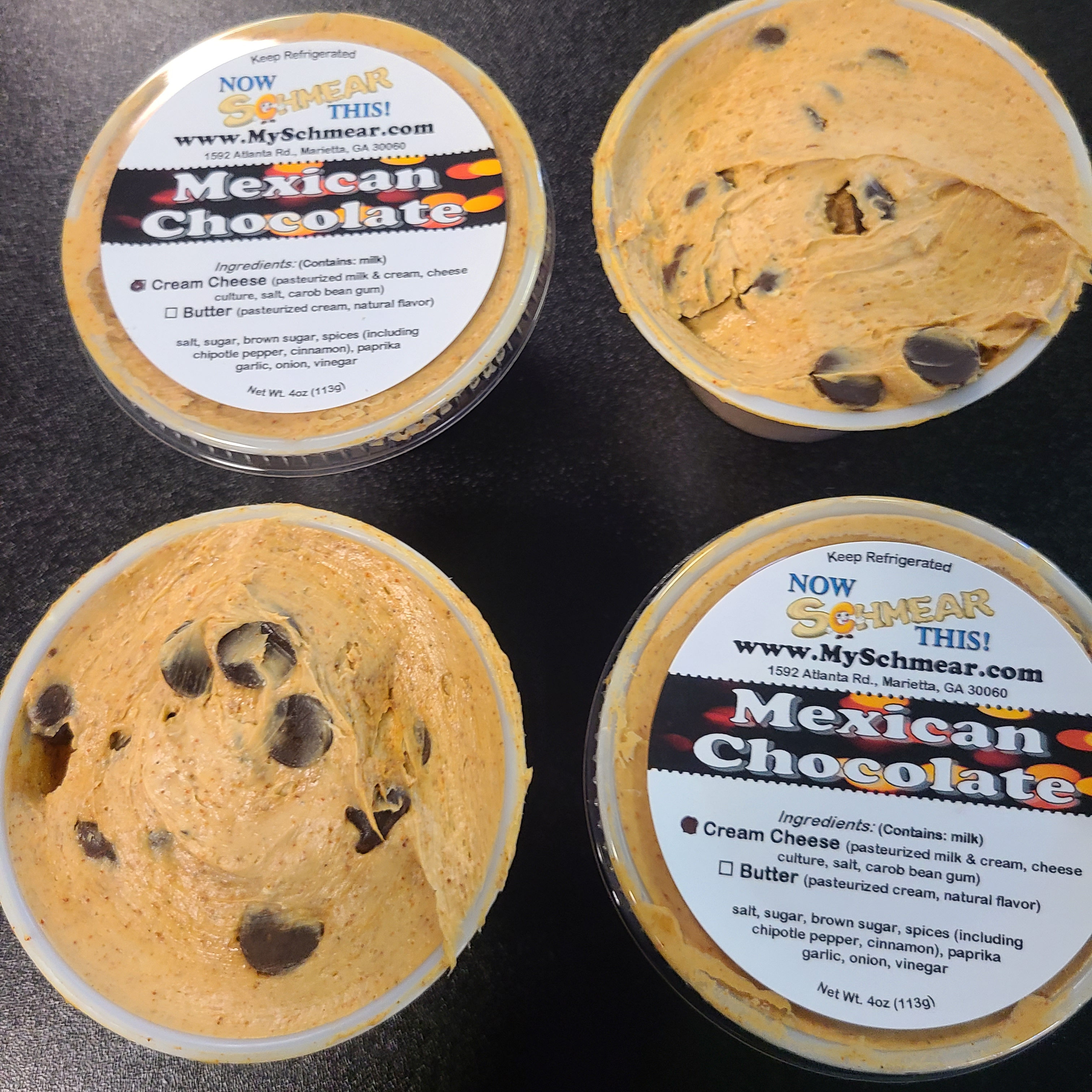 mexican chocolate cream cheese packaged for sale