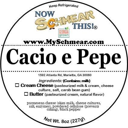 Thumbnail: Cacio e Pepe label