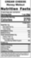 Thumbnail: Honey Walnut cream cheese Nutrition Facts