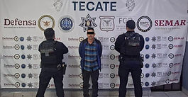 DETIENEN EN TECATE A HOMBRE BUSCADO POR VIOLENCIA FAMILIAR DURANTE OPERATIVO DE VIGILANCIA