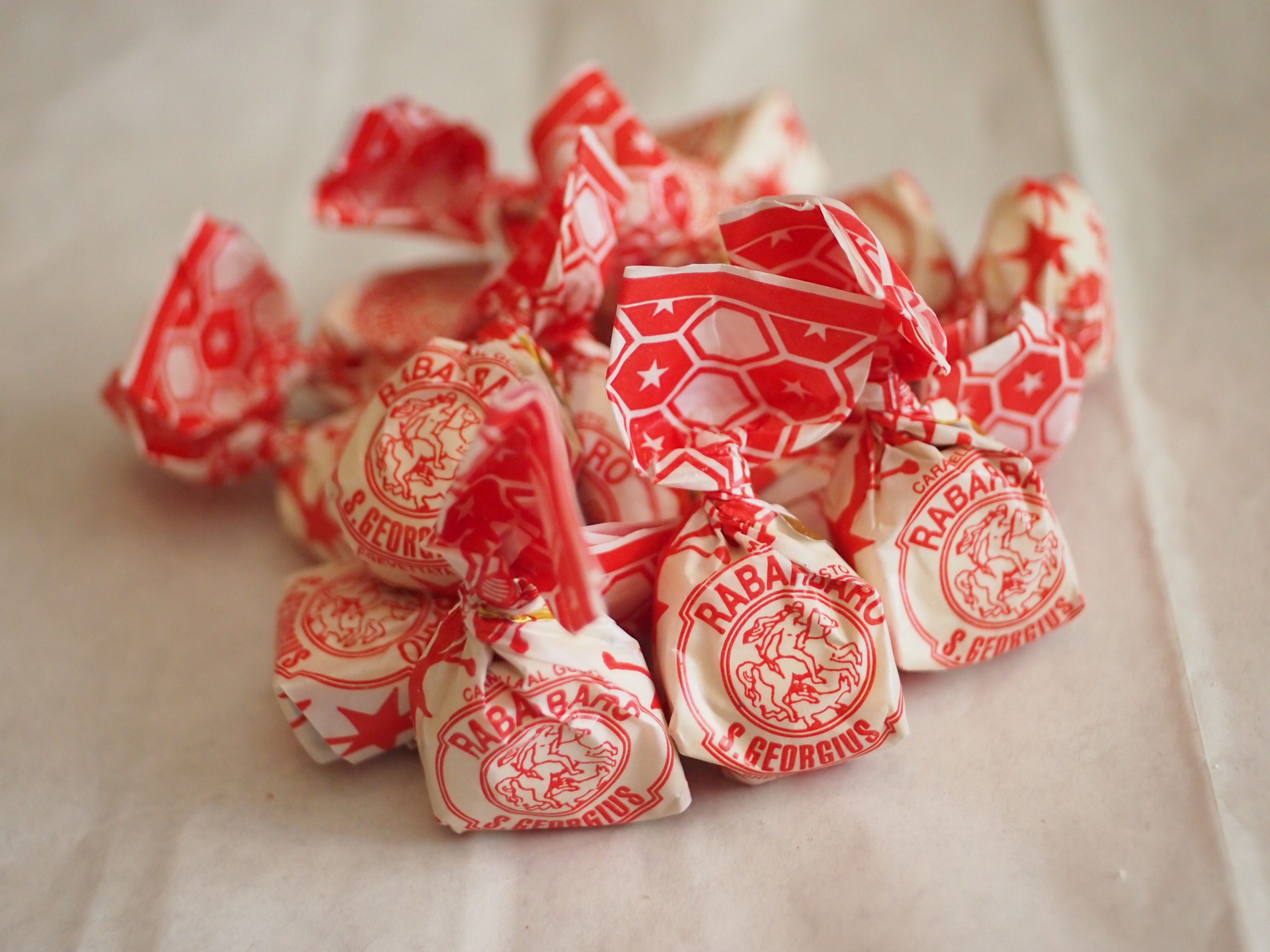 Caramelle digestive Rabarbaro 100g