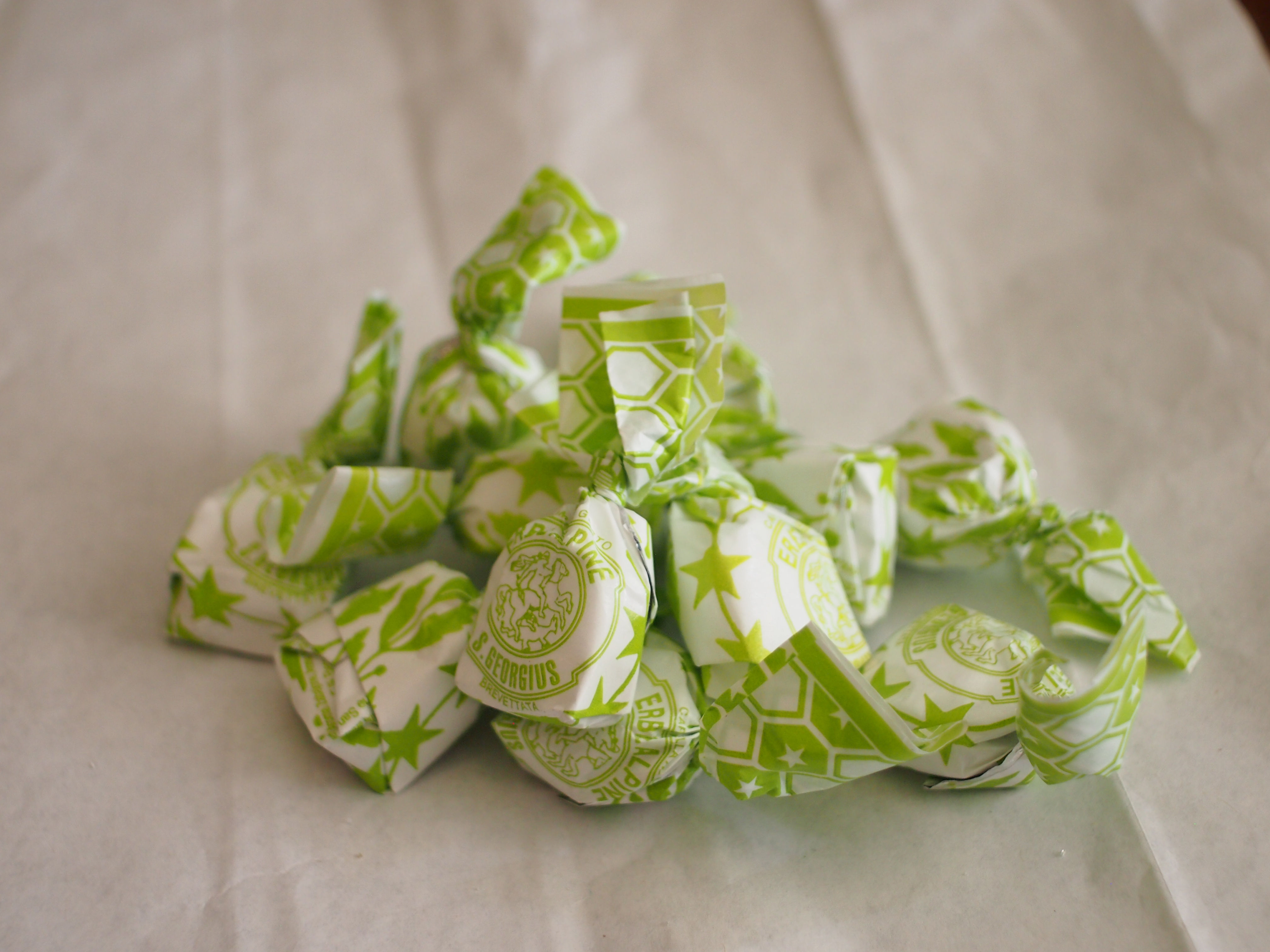 Caramelle digestive Erbe Alpine 100g