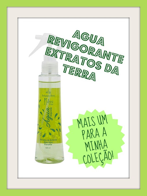Água Revigorante da Extratos da Terra