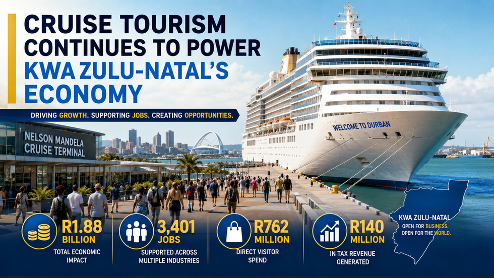 Cruise Tourism Continues to Power KwaZulu-Natal's Economy