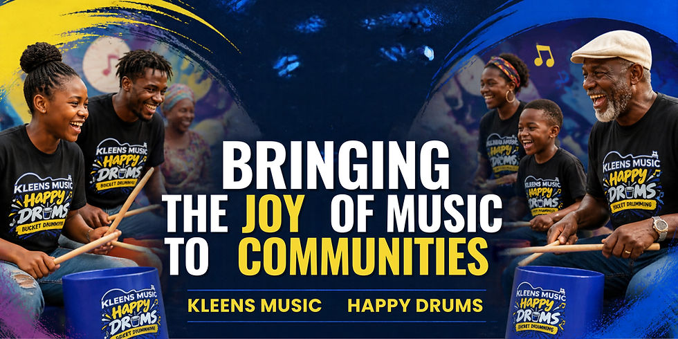 Kleens Music x Happy Drums: Bringing the Joy of Music to Communities