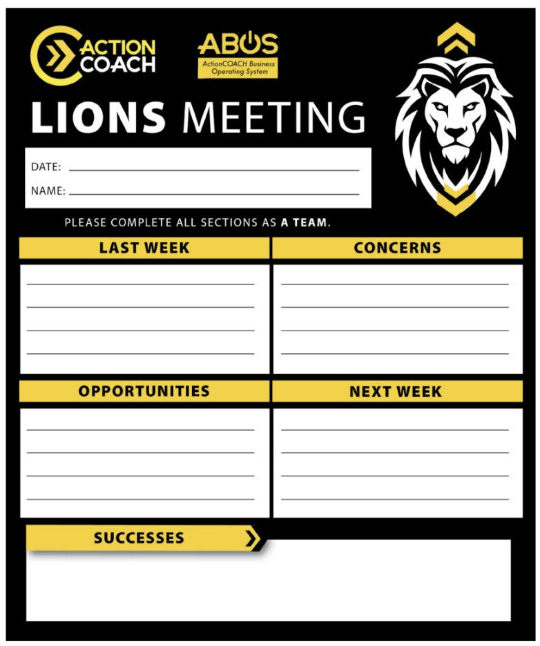 Lions Meeting