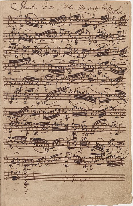 Bach herdenkingsconcert - Vioolsonates J.S.Bach op zijn sterfdag